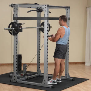 Body Solid Power Rack Package, GPR378, GLA378, SP200, DR378, GFID31, GPCA1, GLDA1