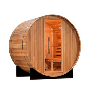 Golden Designs Gothenberg Edition 2 Person Traditional Barrel Steam Sauna