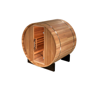 Golden Designs Gothenberg Edition 2 Person Traditional Barrel Steam Sauna