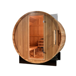 Golden Designs Gothenberg Edition 2 Person Traditional Barrel Steam Sauna