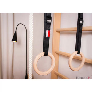 Wooden wall bars for kids room – BenchK 111 + A204