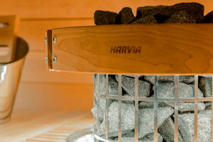 Harvia Safety Railing w/ LED-Lighting for Cilindro Half Series 11kW Sauna Heater