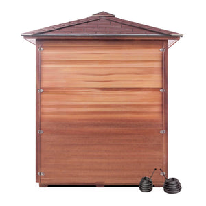 Enlighten Sauna SAPPHIRE 4-Person Infrared/Traditional Sauna