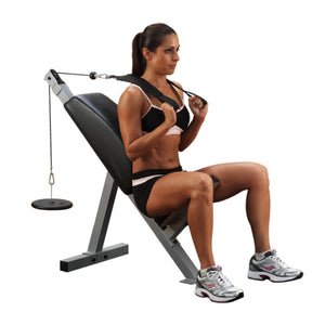 Powerline by Body-Solid Ab Crunch, Tricep Bench