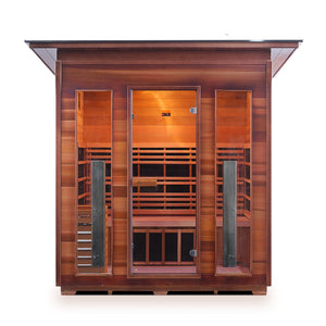 Enlighten Sauna DIAMOND 4-Person Infrared/Traditional Sauna