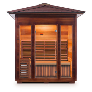 Enlighten Sauna SunRise 4-Person Dry Traditional Sauna