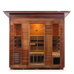 Enlighten Sauna DIAMOND 5-Person Infrared/Traditional Sauna