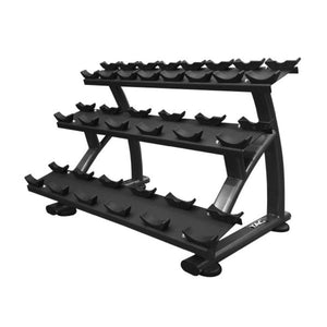 TAG Fitness 3 Tier Dumbbell Rack with Saddles (10pair)