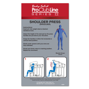 Pro Clubline PCL2 Shoulder Press