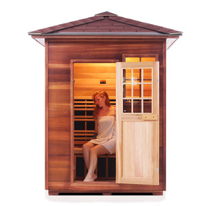 Enlighten Sauna SIERRA 3-Person Full Spectrum Infrared Sauna