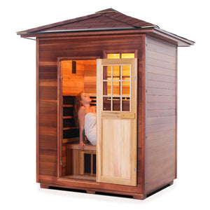 Enlighten Sauna SIERRA 3-Person Full Spectrum Infrared Sauna