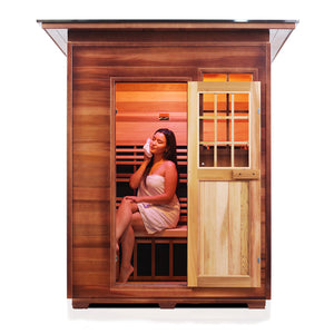 Enlighten Sauna SIERRA 3-Person Full Spectrum Infrared Sauna