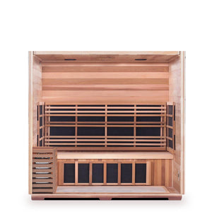 Enlighten Sauna SAPPHIRE 4-Person Infrared/Traditional Sauna