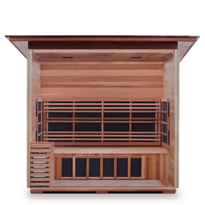 Enlighten Sauna SAPPHIRE 4-Person Infrared/Traditional Sauna