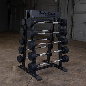 Pro Clubline Fixed Barbell, Fixed Curl Bar Rack