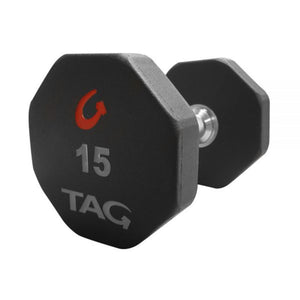 TAG Fitness 8 Sided Ultrathane DB's (Complete Set)