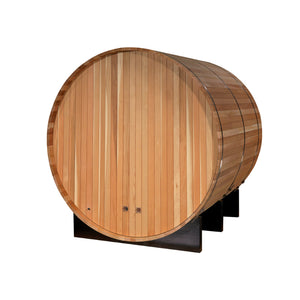 Golden Designs Uppsala Edition 4 Person Traditional Barrel Steam Sauna