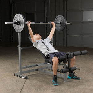Body Solid Power Center Combo Bench Package