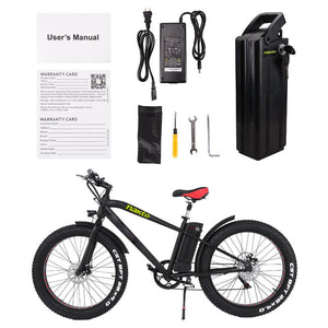 NAKTO 36V/10Ah 300W Fat Tire Electric Bike CRUISER