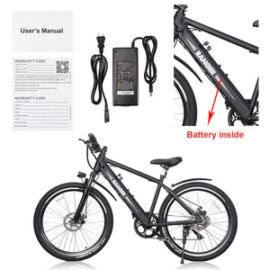 NAKTO Mountain Electric Bicycle 26" RANGER