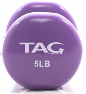 TAG Fitness Vinyl Coated Beauty Bell