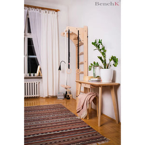 Wooden wall bars for kids room – BenchK 111 + A204