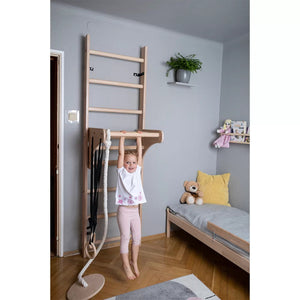 Wooden wall bars for kids room – BenchK 111 + A204